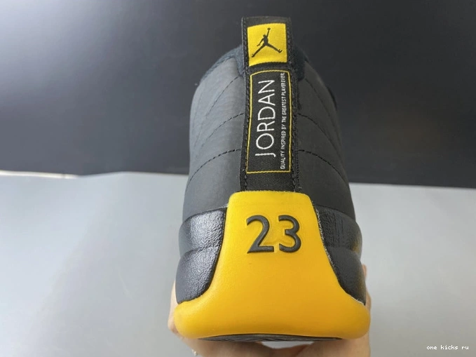 Chep Onekick University 130690-070 Air Black 12 Retro Gold Jordan 0820